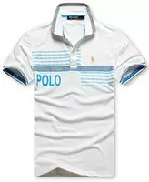 t-shirt hommes polo ralph lauren sport cotton 2013 high collar polo pony white